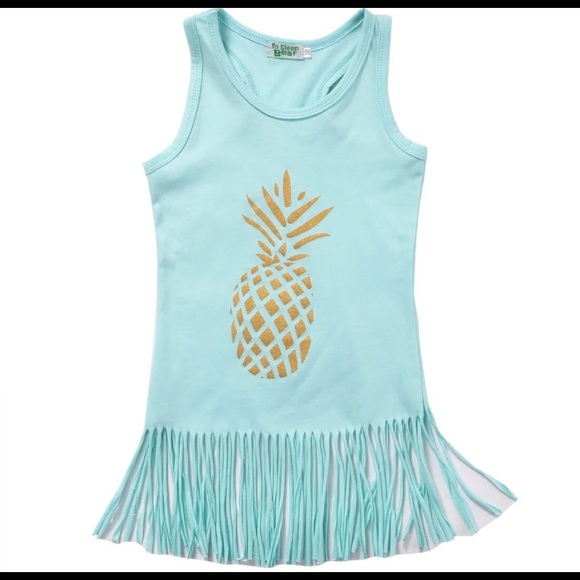 Pineapple beach dress - Picture 2 of 5